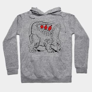 Triceratop collector of birds Hoodie